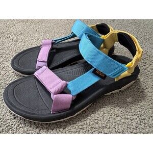 Teva Women's Original Universal Hiking Sandals Multi Colored Lightweight EUC 6